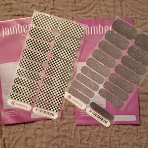 Jamberry Black Checkered Flag Race Nail Wraps